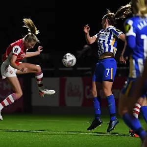 Arsenal Women's FA Cup Victory: Leah Williamson Scores the Game-winning Goal vs. Brighton & Hove Albion