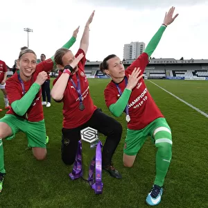 Arsenal Women's Goalkeepers Lift the WSL Title