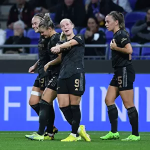 Arsenal Women's Historic Champions League Victory: Caitlin Foord Scores Game-winning Goal vs. Olympique Lyonnais (2022-23)