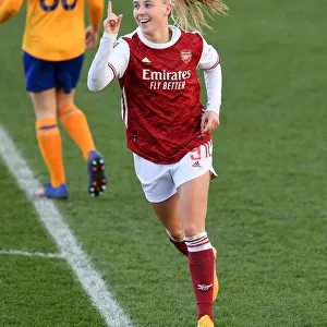 Arsenal Women's Historic Fourth Goal by Beth Mead Secures Super League Victory over Everton (December 2020)