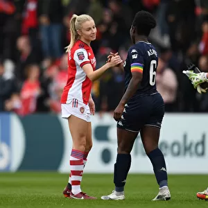 Arsenal Women's Historic League Victory: Unforgettable Embrace of Leah Williamson and Anita Asante