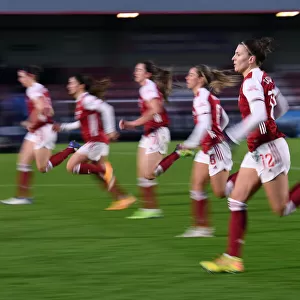 Arsenal Women's Intense Training Session After Match vs. Birmingham City Women