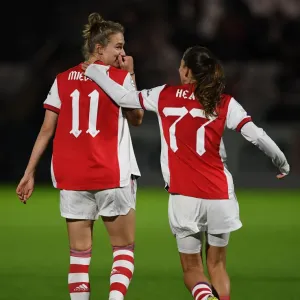 Arsenal Women's Miedema Scores Hat-Trick in Champions League Victory over Hoffenheim Arsenal Women's Miedema Scores Hat-Trick in Champions League Victory over Hoffenheim
