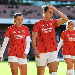 Arsenal Women's Pre-Match Preparation: Arsenal vs Aston Villa (2023-24)