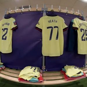 Arsenal Women's Pre-Match Preparation: Chelsea vs. Arsenal, FA WSL (Kingston upon Thames, 2022) Arsenal Women's Pre-Match Preparation: Chelsea vs. Arsenal, FA WSL (Kingston upon Thames, 2022)