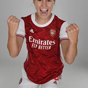 Arsenal Women's Squad 2020-21: Steph Catley at Team Photoshoot