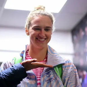 Arsenal Women's Squad Arrives at Ashton Gate Stadium for Bristol City Clash in Barclays Super League Arsenal Women's Squad Arrives at Ashton Gate Stadium for Bristol City Clash in Barclays Super League