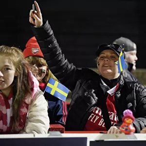 Arsenal Women's Squad Faces Off Against West Ham United: A Sea of Passionate Fans
