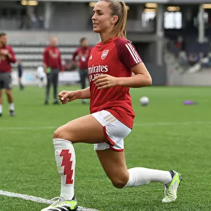 Arsenal Women's Squad Prepares for UEFA Champions League Clash against Linkoping FC in Sweden, September 2023