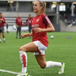 Arsenal Women's Squad Prepares for UEFA Champions League Clash against Linkoping FC in Sweden, September 2023