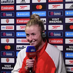 Arsenal Women's Star Leah Williamson Post-Match at Meadow Park Against Reading