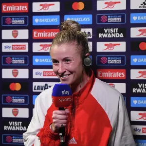Arsenal Women's Star Leah Williamson Post-Match at Meadow Park Against Reading Arsenal Women's Star Leah Williamson Post-Match at Meadow Park Against Reading