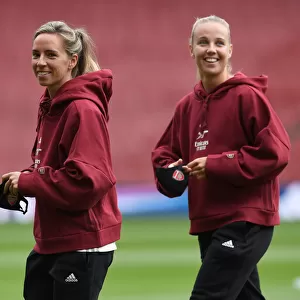 Arsenal Women's Stars Beth Mead and Jordan Nobbs Square Off Ahead of Pre-Season Clash at Emirates Stadium