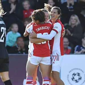 Arsenal Women's Super League: Katie McCabe Scores First Goal Against Everton, Assisted by Mana Iwabuchi and Tobin Heath