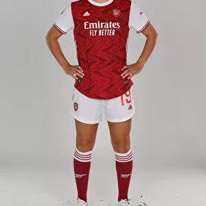 Arsenal Women's Team 2020-21: Caitlin Foord at Team Photocall