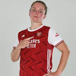 Arsenal Women's Team 2020-21: Kim Little at Arsenal Photocall