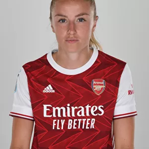 Arsenal Women's Team 2020-21: Leah Williamson at Arsenal Photocall