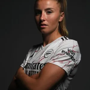 Arsenal Women's Team 2020-21: Leah Williamson at Arsenal Photocall