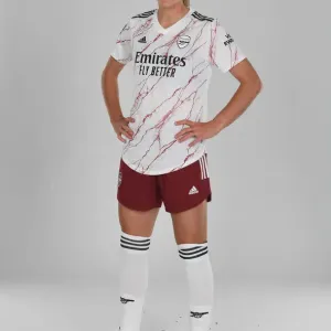 Arsenal Women's Team 2020-21: Lisa Evans at Arsenal Photocall