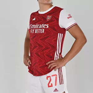 Arsenal Women's Team 2020-21: Melisa Filis at Arsenal Womens Photocall