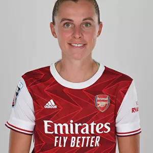 Arsenal Women's Team 2020-21: Noelle Maritz at Arsenal Womens Photocall