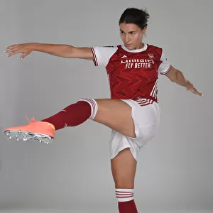 Arsenal Women's Team 2020-21: Steph Catley at Arsenal Womens Photocall