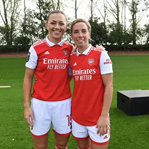 Arsenal Women's Team 2022-23 Squad: Katie McCabe and Jordan Nobbs