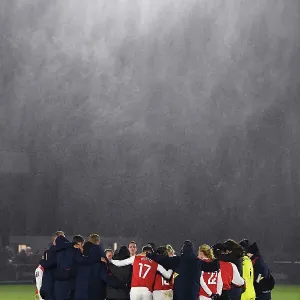 Arsenal Women's Team Celebrates Victory Over Reading in FA WSL: United in Triumph Arsenal Women's Team Celebrates Victory Over Reading in FA WSL: United in Triumph