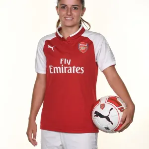 Arsenal Women's Team: Danielle van de Donk at 2017 Photocall