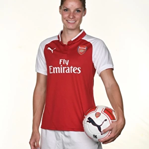 Arsenal Women's Team: Dominique Janssen at 2017 Photocall