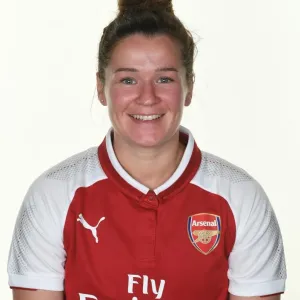 Arsenal Women's Team: Emma Mitchell at 2017 Photocall