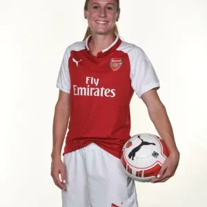 Arsenal Women's Team: Heather O'Reilly at 2017 Photocall