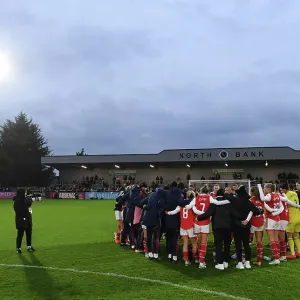 Arsenal Women's Team Huddle after Victory over Everton in FA WSL (December 2022) Arsenal Women's Team Huddle after Victory over Everton in FA WSL (December 2022)