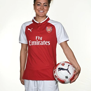 Arsenal Women's Team: Jemma Rose at 2017 Photocall