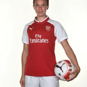 Arsenal Women's Team: Jessica Samuelsson at 2017 Photocall