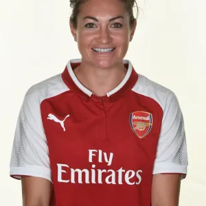 Arsenal Women's Team Print: Jodie Taylor 2017 Photocall