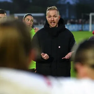 Arsenal Women's Team: Jonas Eidevall Rallies Players After Match Against West Ham United