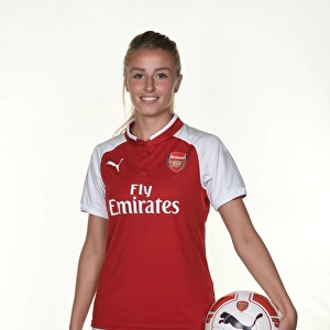 Arsenal Women's Team: Leah Williamson at 2017 Photocall