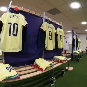 Arsenal Women's Team Preparing for Chelsea Match in FA WSL Arsenal Women's Team Preparing for Chelsea Match in FA WSL