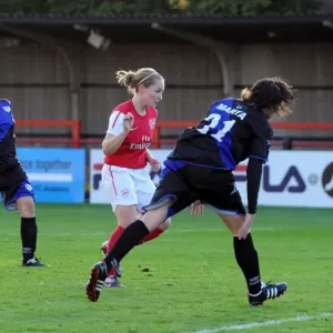 Arsenal Women's Team Thrashes Rayo Vallecano 5-1 in UEFA Champions League: Kim Little Scores Second Goal Arsenal Women's Team Thrashes Rayo Vallecano 5-1 in UEFA Champions League: Kim Little Scores Second Goal