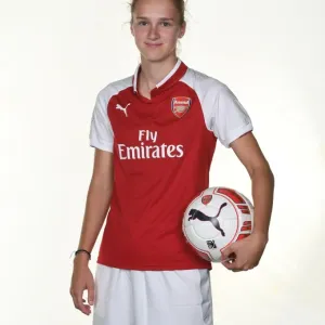 Arsenal Women's Team: Vivianne Miedema at 2017 Photocall