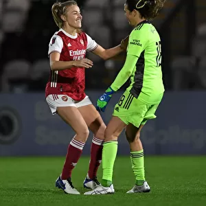 Arsenal Women's Thrilling Penalty Shootout Victory Over Tottenham Hotspur in Empty FA Womens Continental League Cup Match