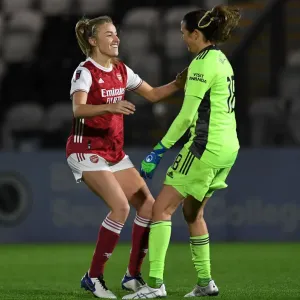 Arsenal Women's Thrilling Penalty Shootout Victory Over Tottenham Hotspur in Empty FA Womens Continental League Cup Match