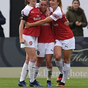 Arsenal Women's Triumph: Nobbs, Evans, and Samuelsson Celebrate Hat-Trick Goals