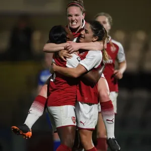 Arsenal Women's Triumph: Van de Donk, Carter, and Little's Euphoric Goal Celebration Arsenal Women's Triumph: Van de Donk, Carter, and Little's Euphoric Goal Celebration