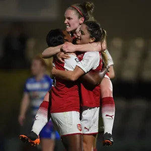 Arsenal Women's Triumph: Van de Donk, Carter, and Little Celebrate Goals Against Reading Arsenal Women's Triumph: Van de Donk, Carter, and Little Celebrate Goals Against Reading