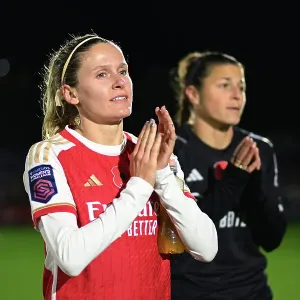 Arsenal Women's Victory: Cloe Lacasse and Sabrina D'Angelo Celebrate Conti Cup Triumph over Bristol City Arsenal Women's Victory: Cloe Lacasse and Sabrina D'Angelo Celebrate Conti Cup Triumph over Bristol City