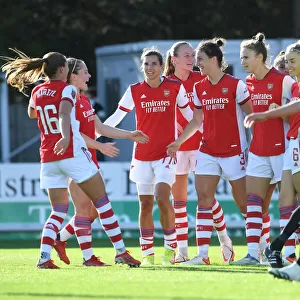Arsenal Women's Victory: Lotte Wubben-Moy Scores Second Goal Against Everton Women in FA WSL Match
