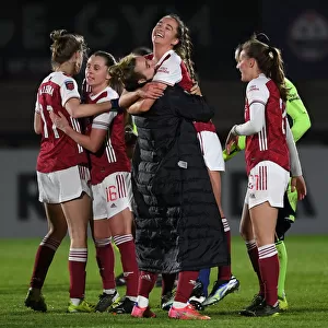 Arsenal Women's Victory Over Manchester United Women in Empty Meadow Park (2020-21)