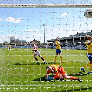 Arsenal Women's Victory: Nobbs Scores Second Goal Against Brighton in Empty Meadow Park